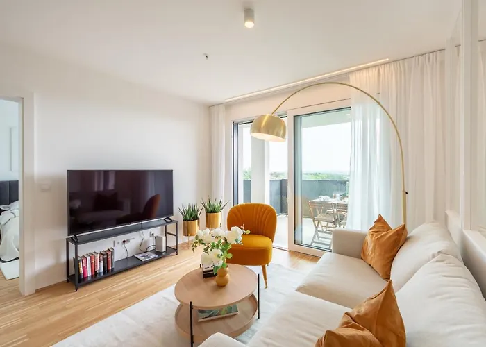 Gruen & Urban - Direkt An Der Therme - 15 Minuten Ins Zentrum Апартаменты *